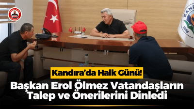 Kandıra Belediye Başkanı Erol Ölmez, 9 Eylül 2026 Çarşamba günü