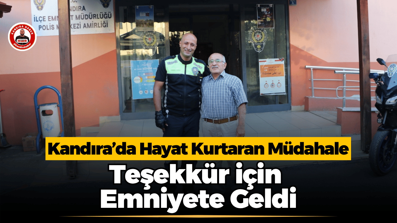 Kandıra’da devriye görevi sırasında kalp krizi geçiren 68 yaşındaki Yakup