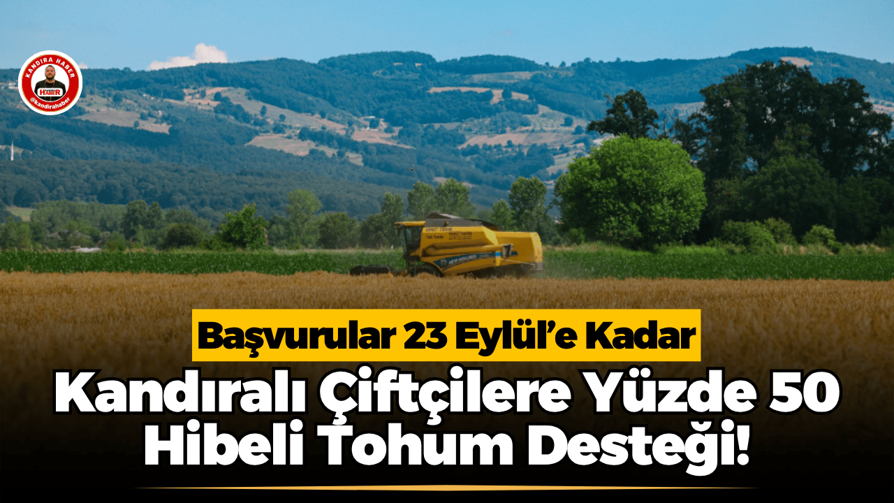Kocaeli Büyükşehir Belediyesi’nin yüzde 50 hibeli yem bitkisi tohumu desteğinde