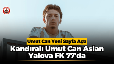 Kandıralı Umut Can Aslan’ın Yeni Takımı Belli Oldu! Yalova FK 77’ye İmza Attı Kocaelispor ile yollarını ayıran Kandıralı genç sol bek Umut Can