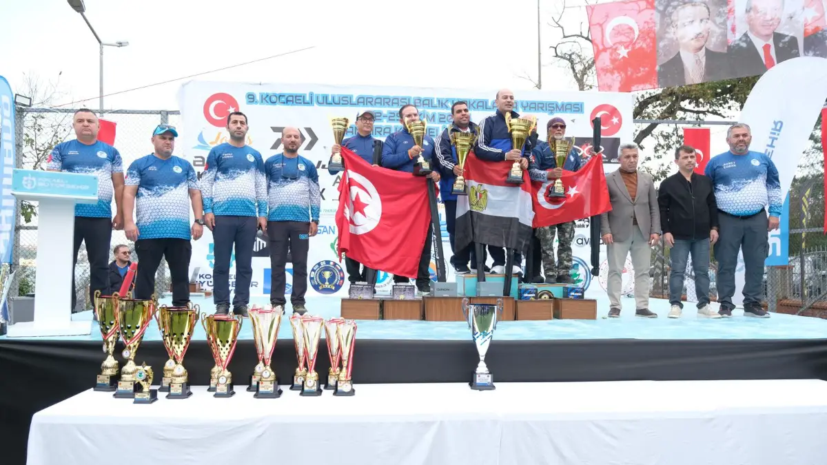 Kandıra’da 9. Uluslararası Balık Yakalama Yarışması Tamamlandı