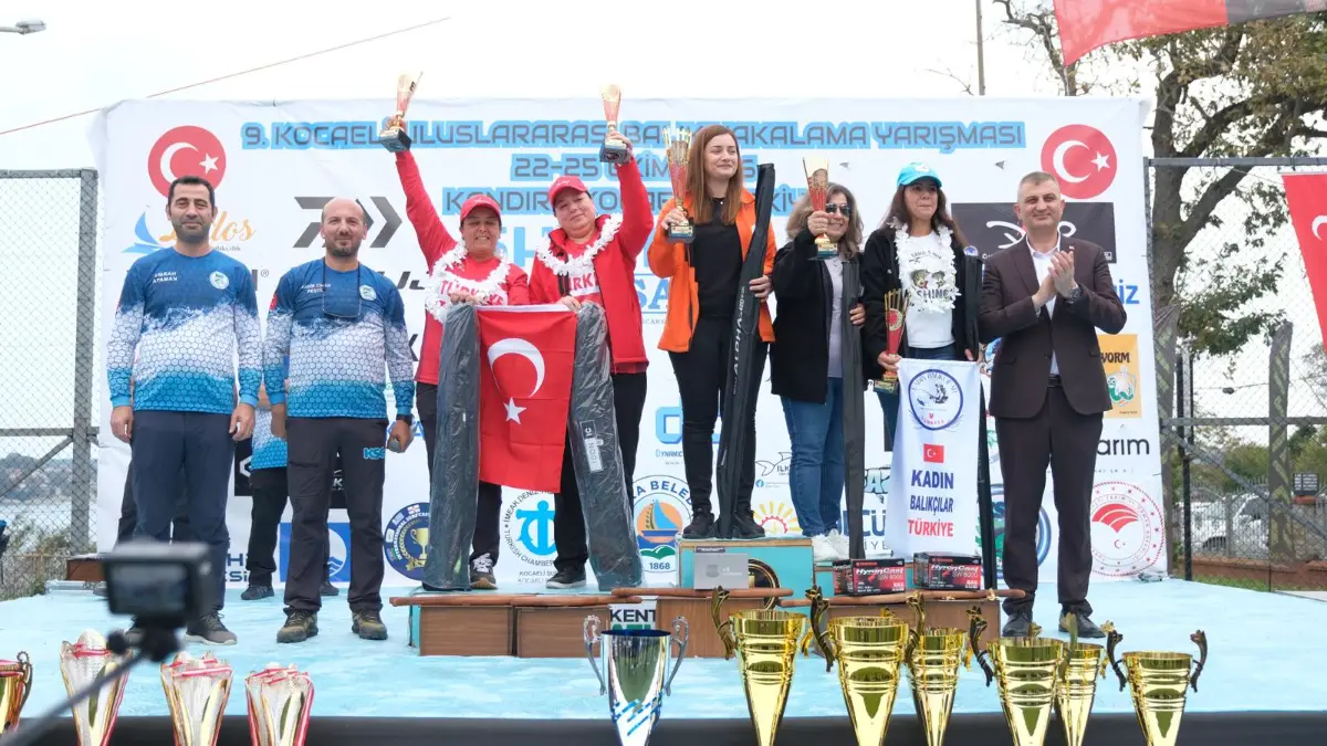 Kandıra’da 9. Uluslararası Balık Yakalama Yarışması Tamamlandı
