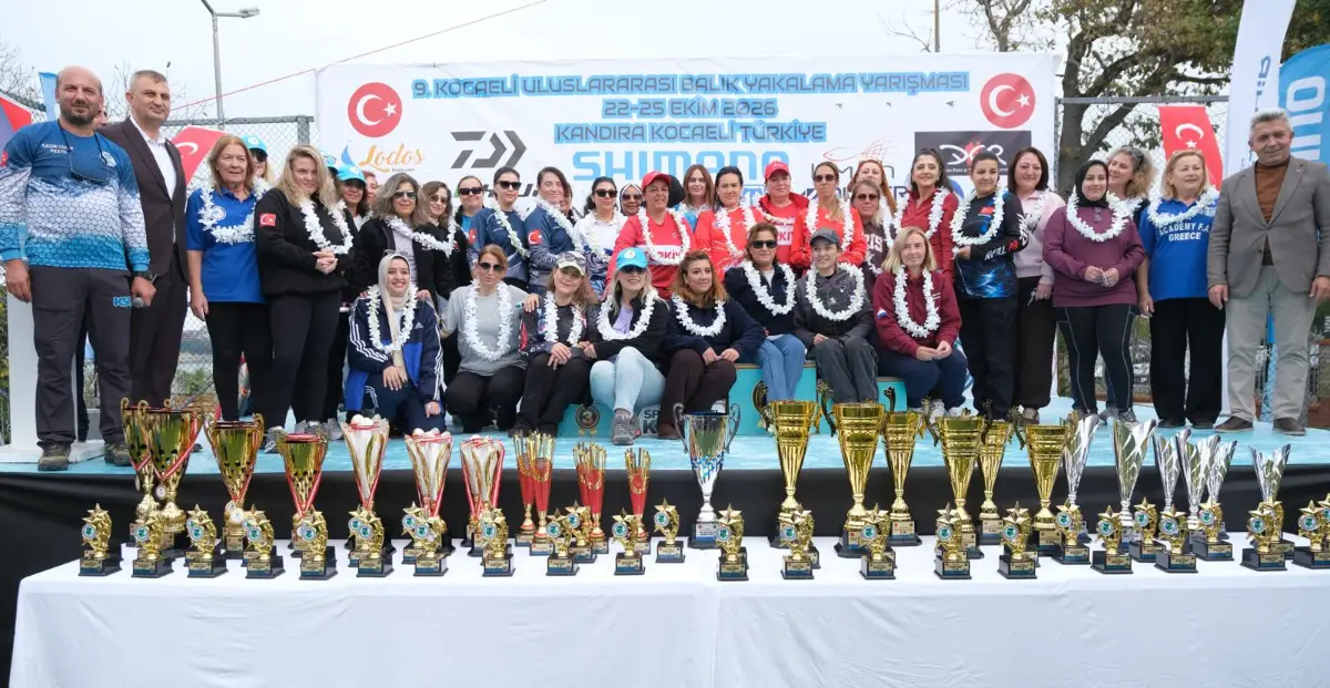 Kandıra’da 9. Uluslararası Balık Yakalama Yarışması Tamamlandı