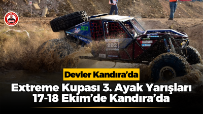 Extreme Kupası 3. Ayak Yarışları 17-18 Ekim’de Kandıra’da Extreme Kupası 3. Ayak Yarışları, 17-18 Ekim 2026 tarihlerinde Kandıra