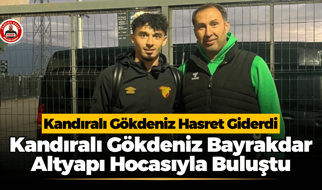 Göztepe forması giyen Kandıralı futbolcu