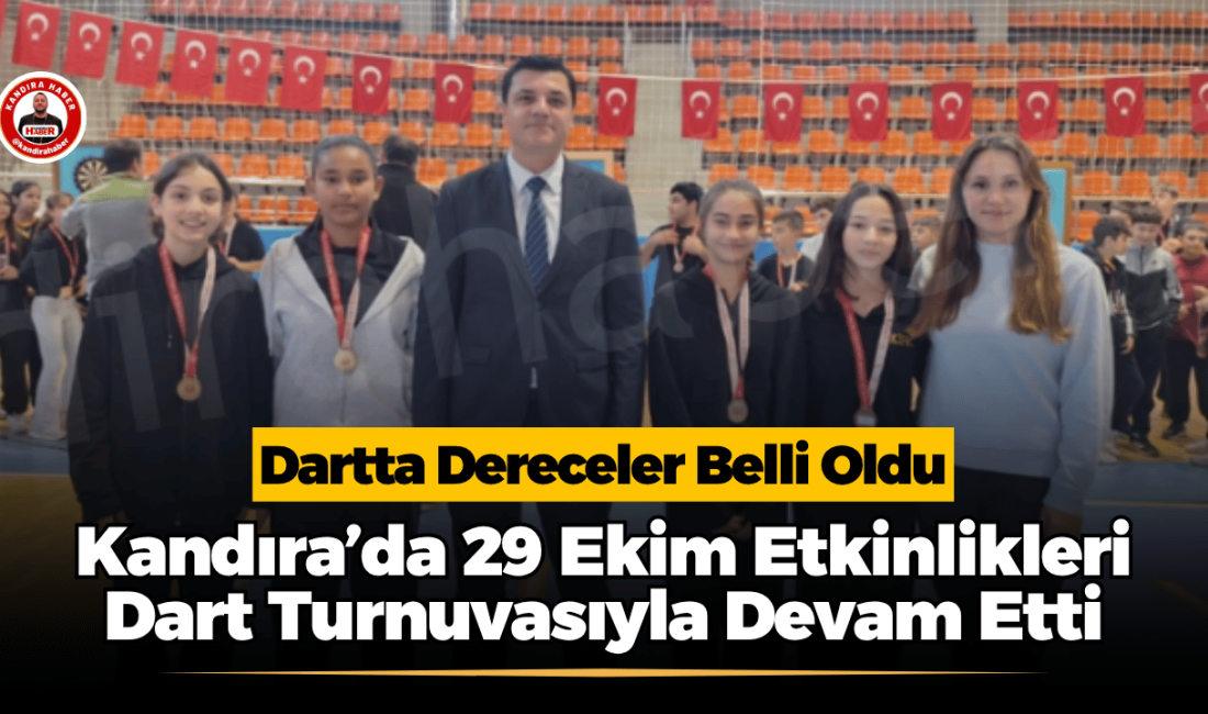 Kandıra’da 29 Ekim Cumhuriyet Bayramı’nın 103. yıl dönümü kapsamında ortaokullar