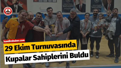 Kandıra’da 29 Ekim Voleybol Turnuvasında Şampiyon Gençlik ve Spor Oldu Cumhuriyetin 103. yılı etkinlikleri kapsamında Kandıra’da iki hafta süren ve