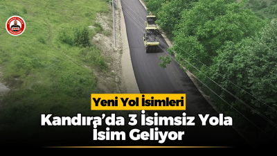 Kandıra’da 3 İsimsiz Yola İsim Verilmesi Meclis Gündeminde Kandıra’nın Karaağaç, Akçakese ve Kocakaymaz mahallelerinde bulunan toplam 3 isimsiz