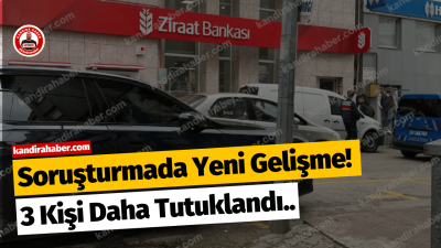 Kandıra’daki banka soruşturmasının üçüncü dalga operasyonunda gözaltına alınan 4 şüpheliden