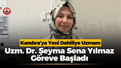 M.Kazım Dinç Kandıra Devlet Hastanesi’nde Dahiliye Kadrosu Güçlendi Uzm. Dr. Şeyma Sena Yılmaz, M.Kazım Dinç Kandıra Devlet Hastanesi’nde