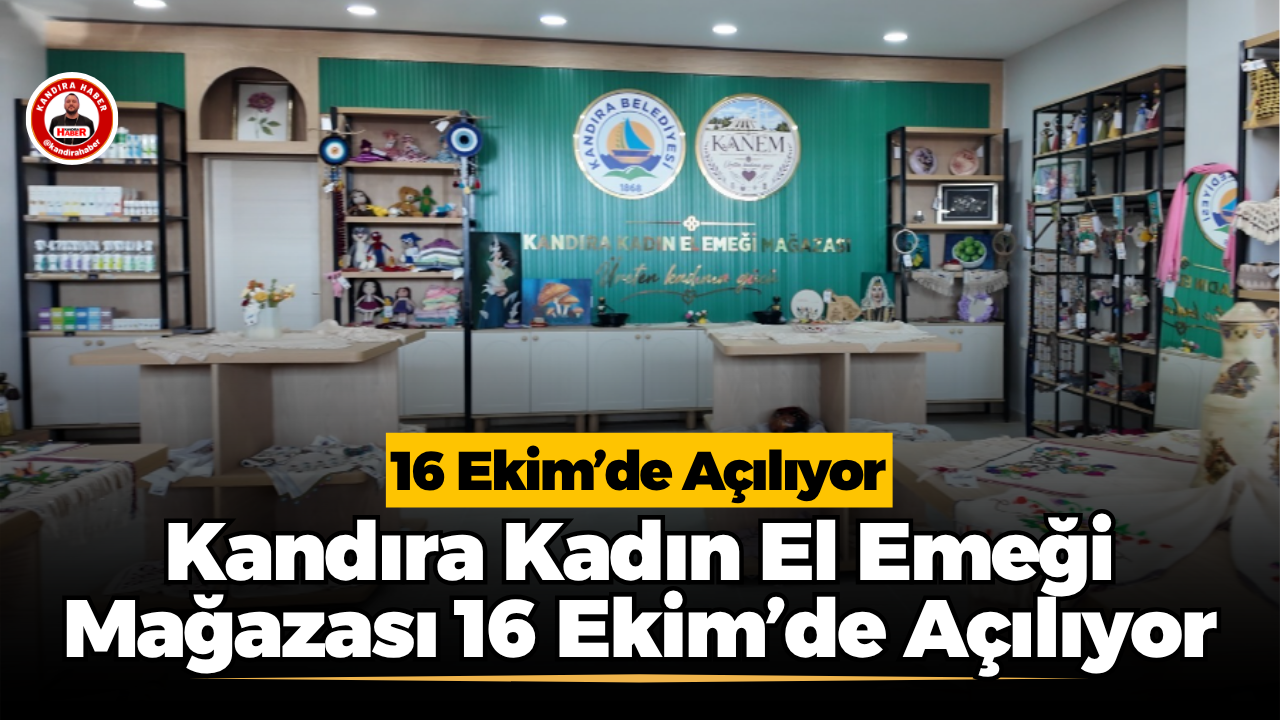 Kandıralı kadınların el emeğiyle hazırladığı ürünlerin sergileneceği Kadın El Emeği