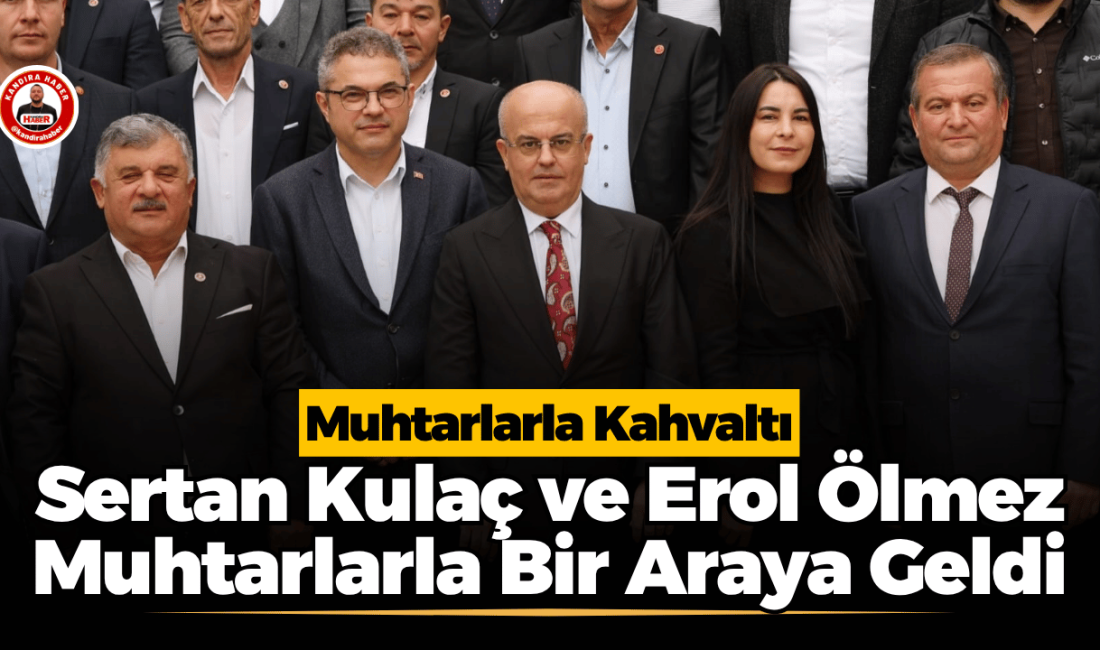 AK Parti Kandıra İlçe Başkanı Sertan Kulaç ve Kandıra Belediye