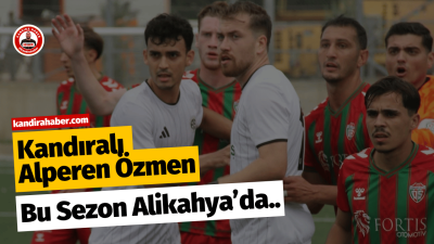 Kandıralı 22 yaşındaki stoper Alperen Özmen, bu sezon Alikahya Belediyespor
