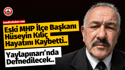 MHP’nin Eski Eyüp İlçe Başkanı Hüseyin Kılıç Hayatını Kaybetti Bir dönem MHP Eyüp İlçe Başkanlığı görevini yürüten 1958 doğumlu