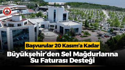 Kocaeli Büyükşehir Belediyesi, 14-19 Ekim tarihleri arasında yaşanan afetten etkilenen