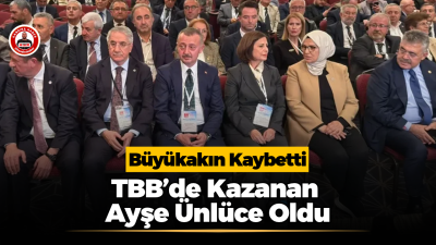 TBB’de Kazanan Ayşe Ünlüce Oldu Türkiye Belediyeler Birliği başkanvekilliği seçiminin dördüncü ve son turunda Ayşe